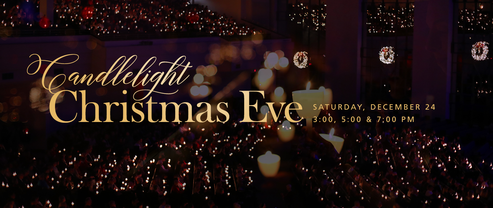 Candlelight Christmas Eve
"The Magnificent Christ"
Saturday, December 24
Watch again!
