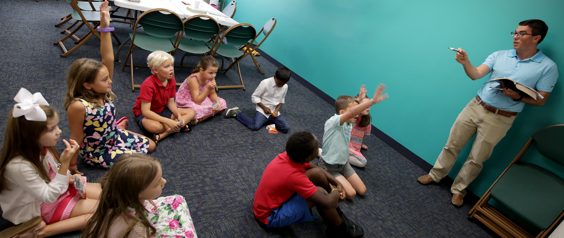 <p>Children's Ministry<br />
Infants through 5th Grade</p>