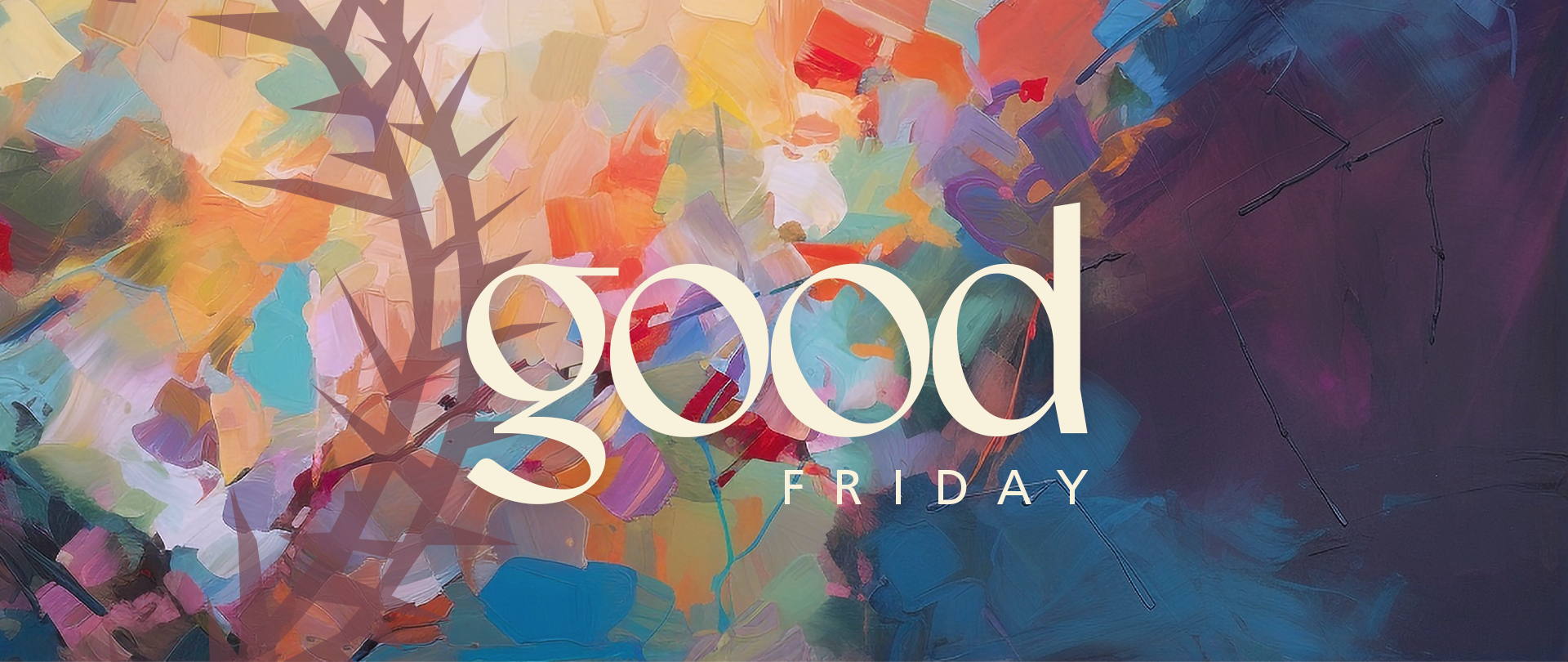 <p>Good Friday Service<br />
April 3 at 7:00 PM</p>
