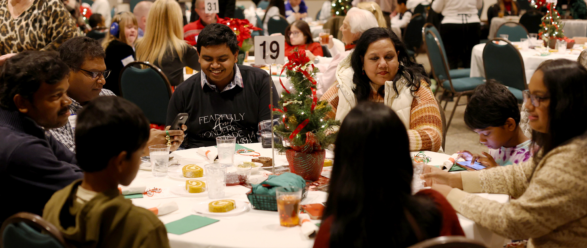 <p>Luke 14 Banquets<br />
December 12 &amp; 15<br />
<em>Celebrating Christmas<br />
with Special Needs friends</em></p>
