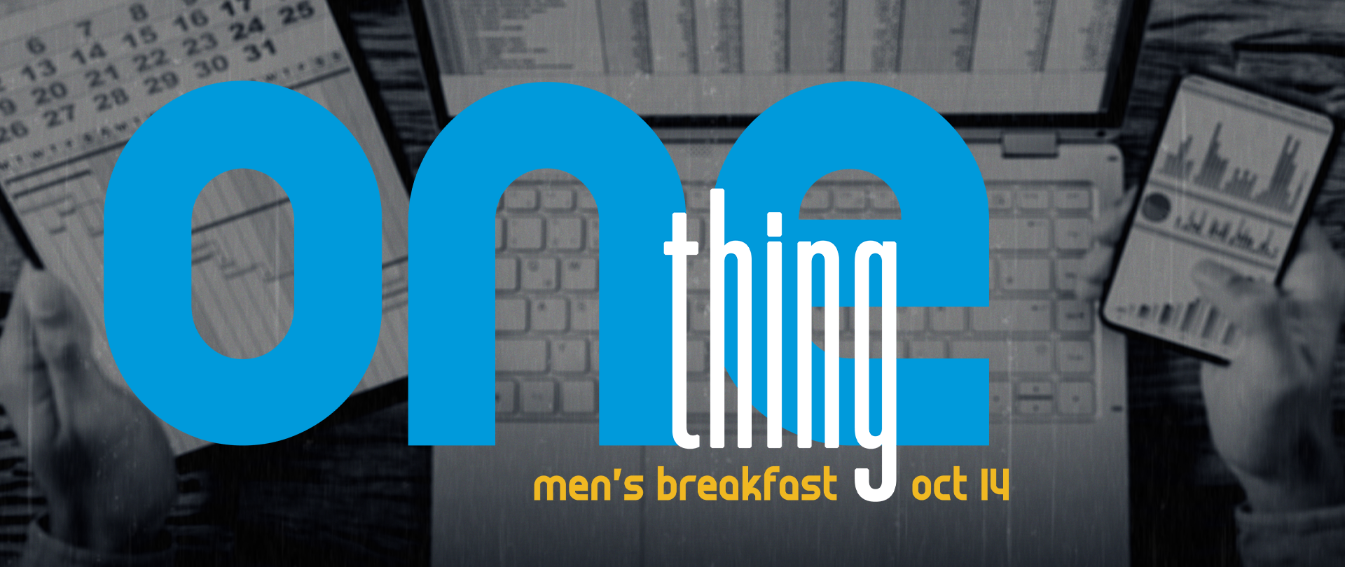 Men's Breakfast
Saturday, October 14
Register now!
