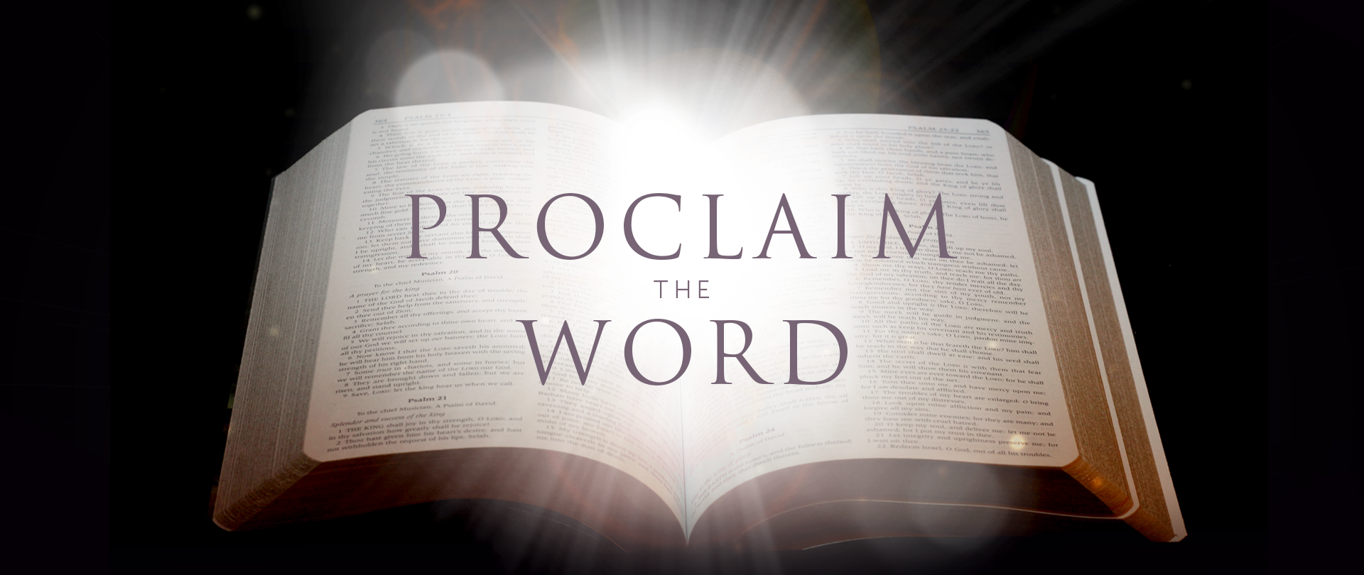 Missions Conference 2024
"Proclaim the Word"
February 24 – March 3
