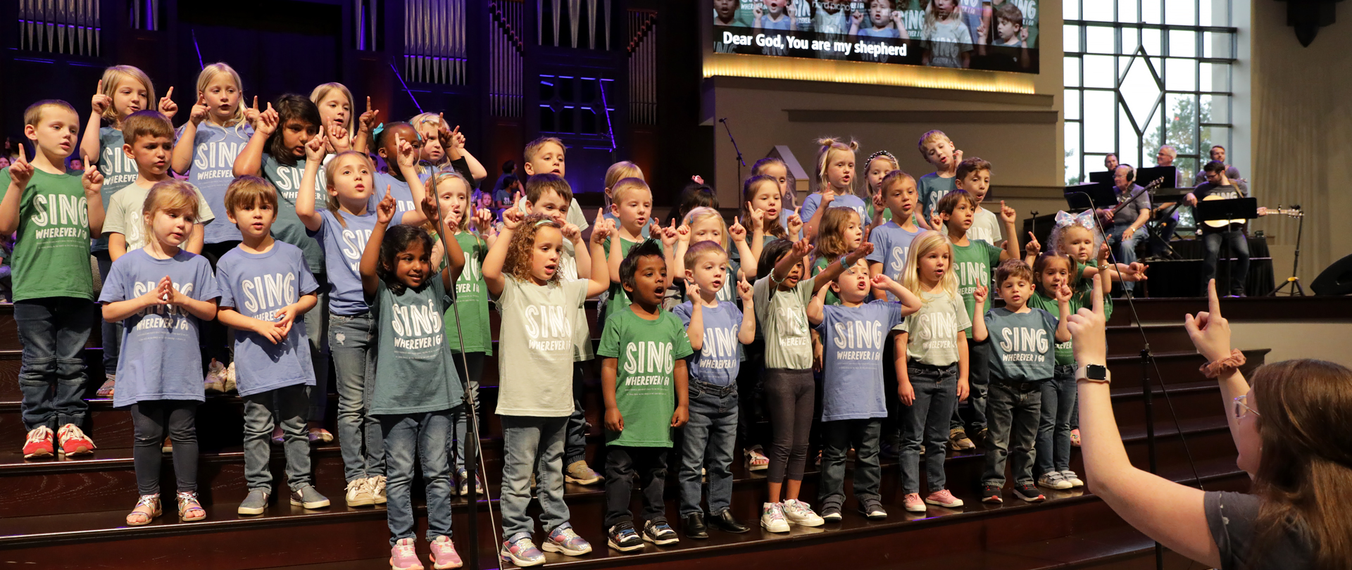 Wee Praisers
Choir for Age 4 – Kindergarten
