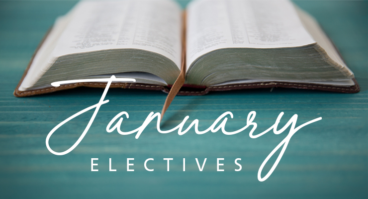 January Elective Bible Studies
